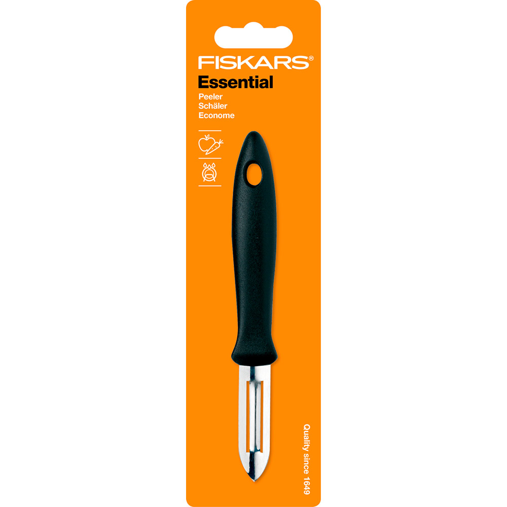 Ніж для чищення овочів Fiskars Essential 6 см (1023786) Кількість ножів 1