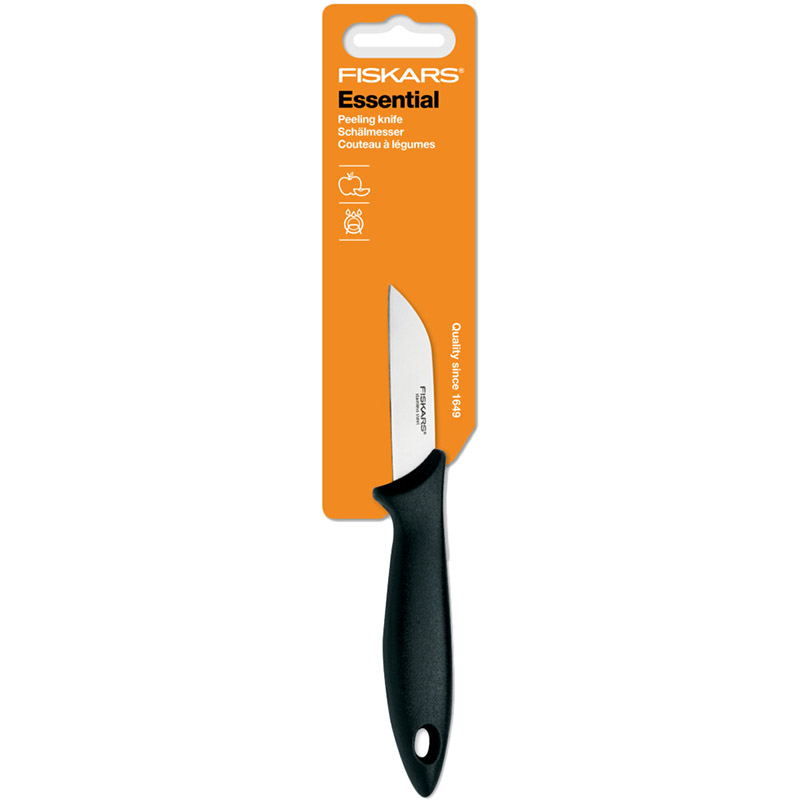 Нож для овощей Fiskars Essential 7 см (1023780) Материал клинка нержавеющая сталь