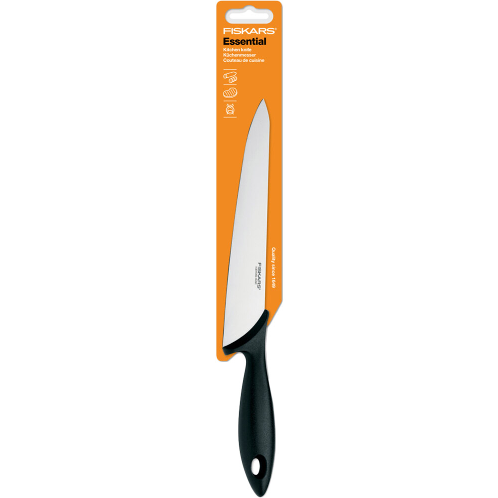 Нож кухонный Fiskars Essential 21 см (1023776) Основные ножи универсальный