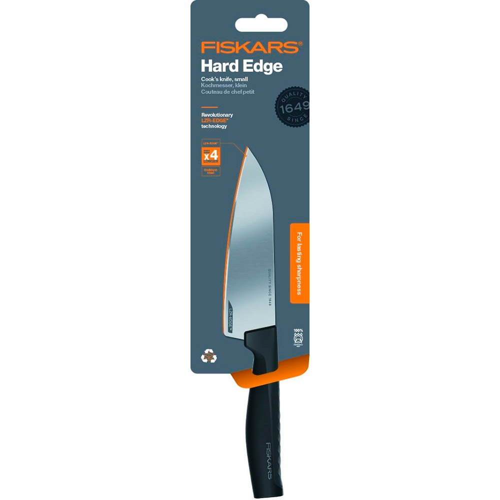 Ніж шеф-кухаря FISKARS Hard Edge 15 см (1051749) Основні ножі кухарський