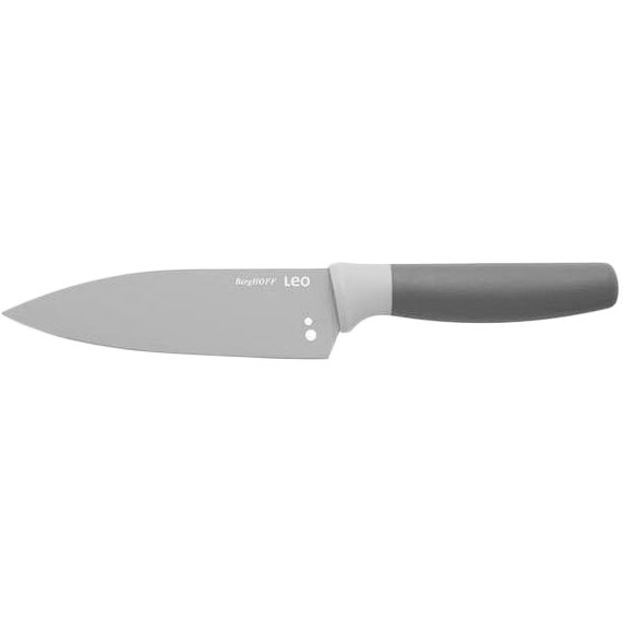 

Нож BERGHOFF Leo 14 см (3950041), Ніж кухарський LEO з отвірами для чищення