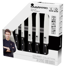 Набір ножів BERGNER MasterPro Gourmet 6 пр. (BGMP-4330)