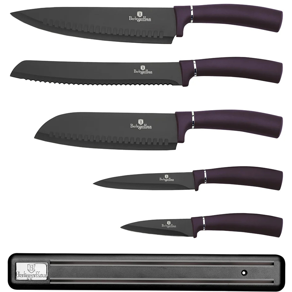 Набір ножів BERLINGER HAUS Purple Eclipse 6 пр. (BH-2681)
