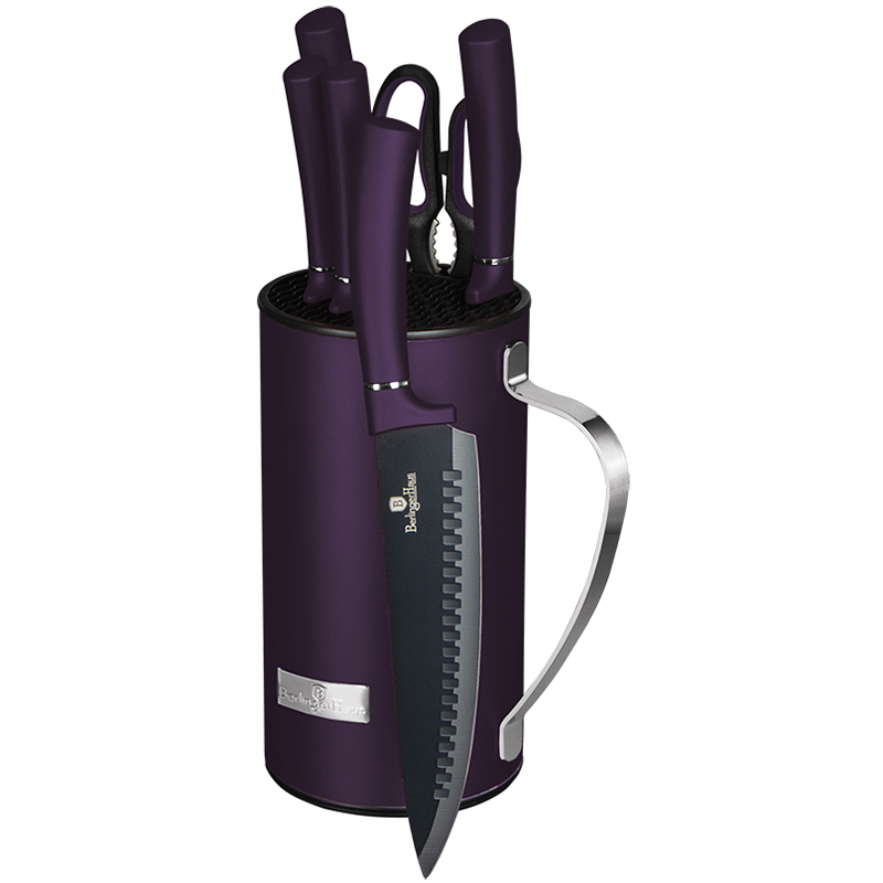 Набор ножей BERLINGER HAUS Purple Eclipse 7 пр (BH-2584)