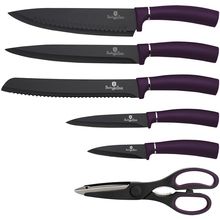 Набор ножей BERLINGER HAUS Purple Eclipse 7 пр (BH-2584)