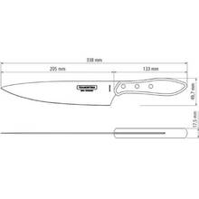 Ніж TRAMONTINA BARBECUE POLYWOOD 20.3 см (21189/178)