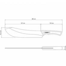 Нож TRAMONTINA Churrasco Black 25.3 см (22844/110)