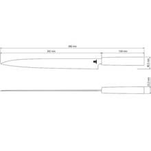 Нож TRAMONTINA SUSHI SILVER Yanagiba 33 см (24230/043)