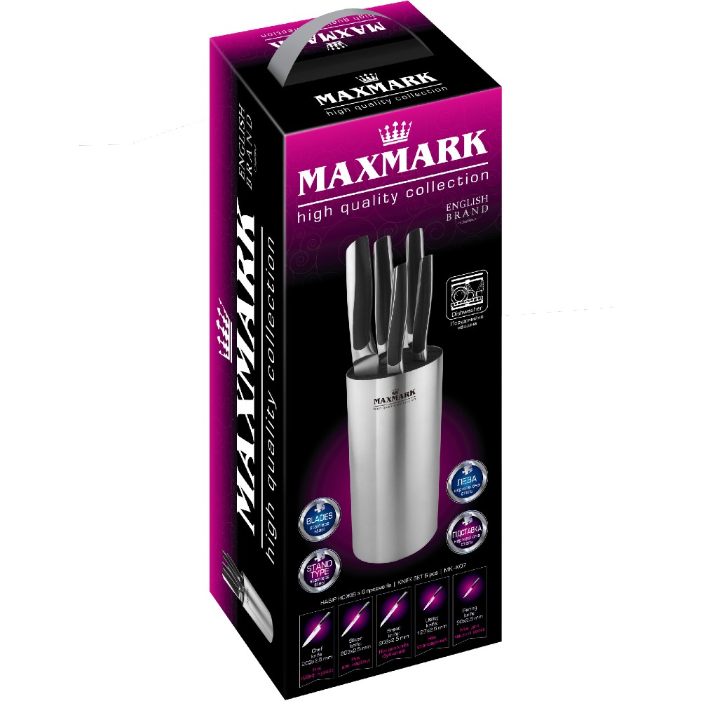 Заказать Набор ножей MAXMARK 6 пр. (MK-K07)