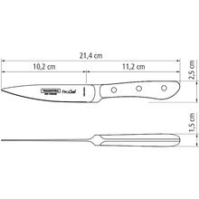 Ніж TRAMONTINA PROCHEF овочевий 102мм (24160/004)