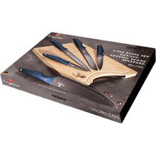 Набор ножей BERLINGER HAUS Metallic Line Aquamarine 6 пр (BH-2705)