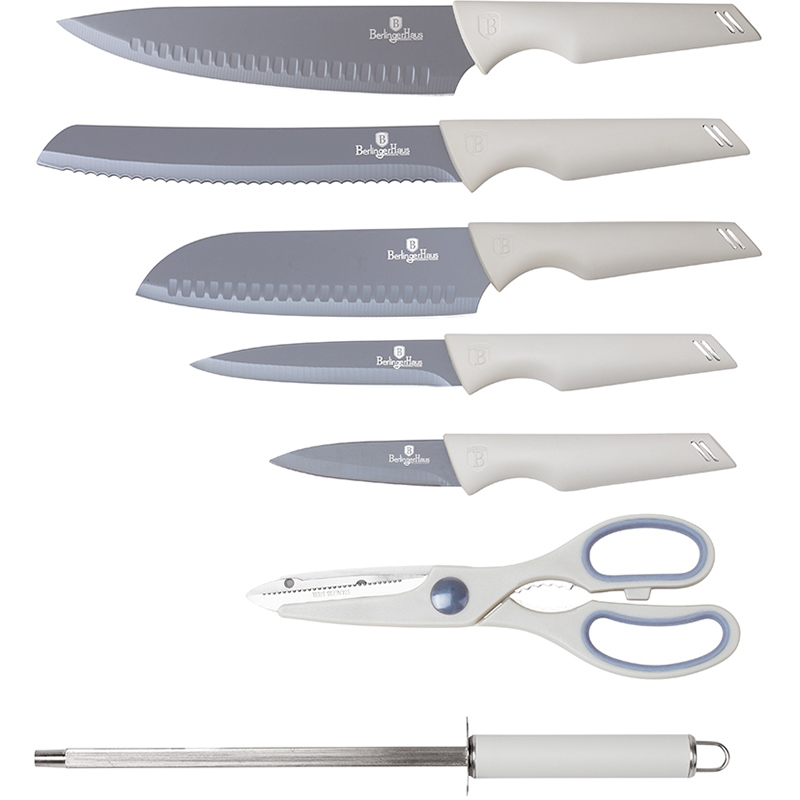 Набір ножів BERLINGER HAUS Aspen 8 пр. (BH-2837) Кількість ножів у наборі 5