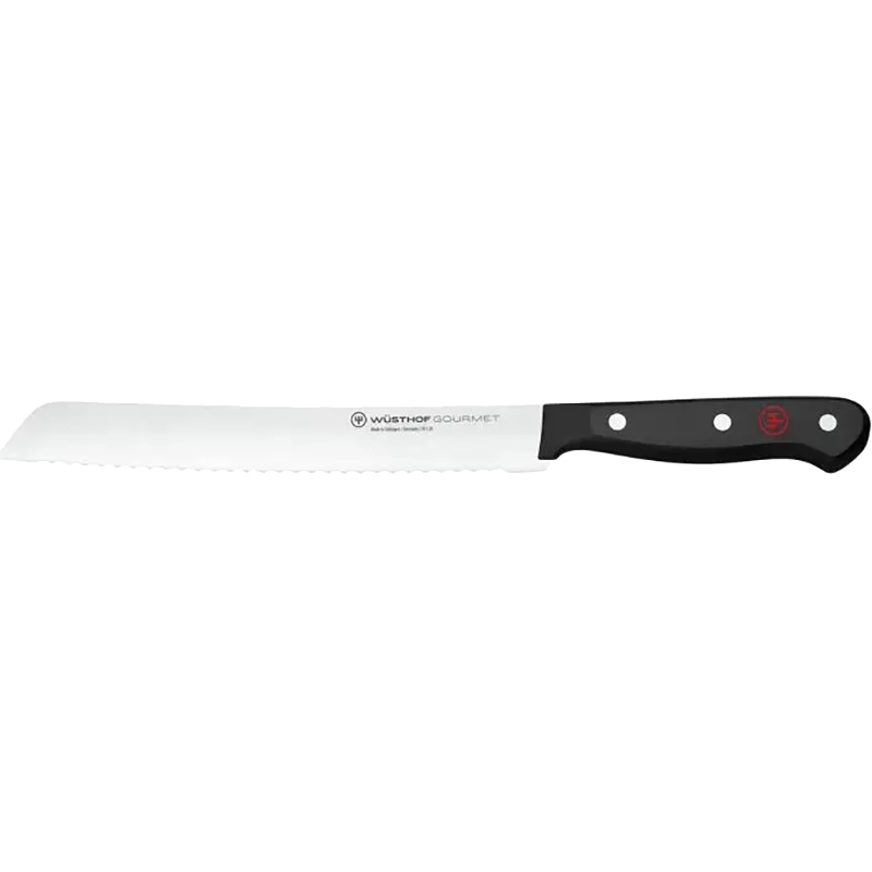 Ніж для хліба WUESTHOF Gourmet 20 см Black (1025045720)