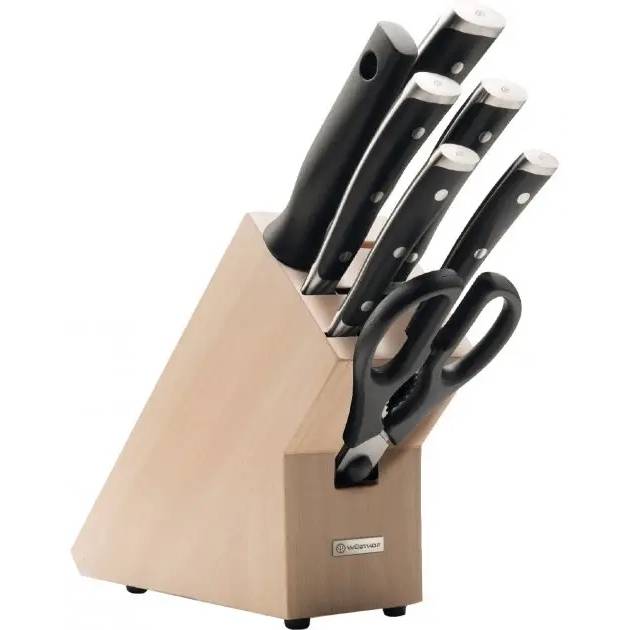 Набір ножів WUESTHOF Classic Ikon Beech 8 пр (1090370701)
