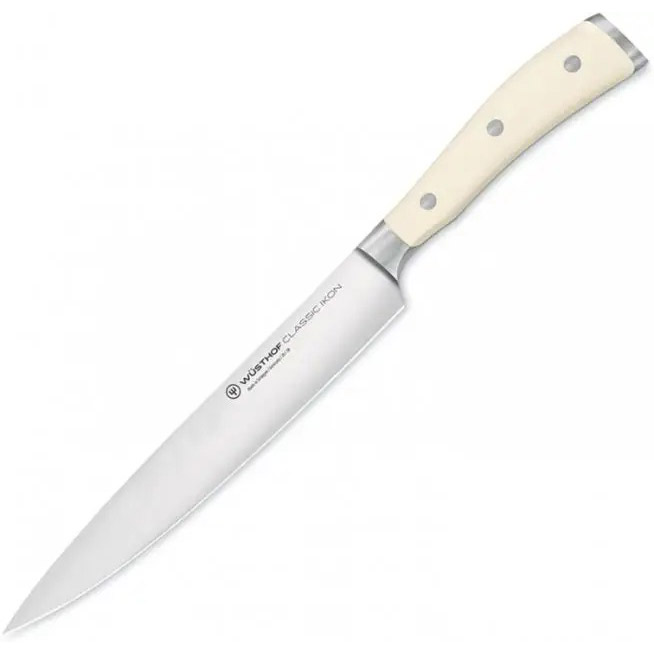 Ніж для нарізки WUESTHOF Classic Ikon 20 см Creme (1040430720) Матеріал клинка молібден-ванадієва сталь