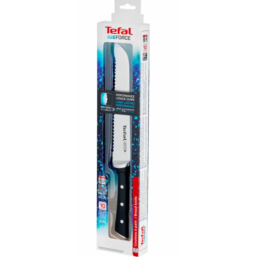 Нож для хлеба TEFAL Ice Force 20 см (K2320414) Материал клинка нержавеющая сталь