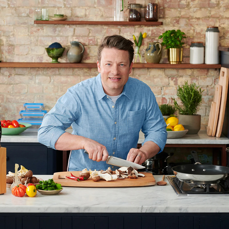 У Фокстрот Набір ножів TEFAL Jamie Oliver 5 предметів (K267S575)