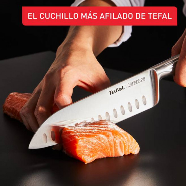 Ніж санток TEFAL Precision 16,5 см (K2891124) Основні ножі кухарський