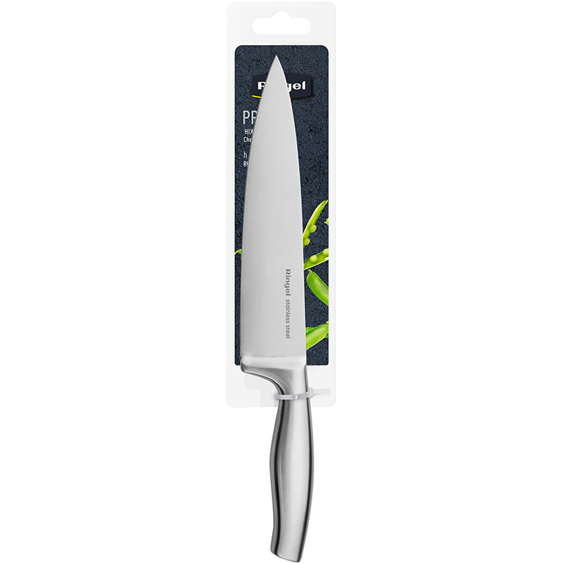 Нож поварской RINGEL Prime 20 см (RG-11010-4) Заточка двусторонняя