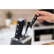 Набор ножей Tefal EverSharp 5 предметов + блок со встроенной системой заточки (K297S644) Набор ножей Tefal EverSharp 5 предметов + блок со встроенной системой заточки (K297S644)