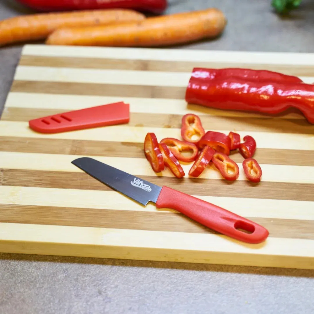 Нож универсальный VANORA 9,5 см Red (VN-YMJ-CVY02R) Основные ножи универсальный