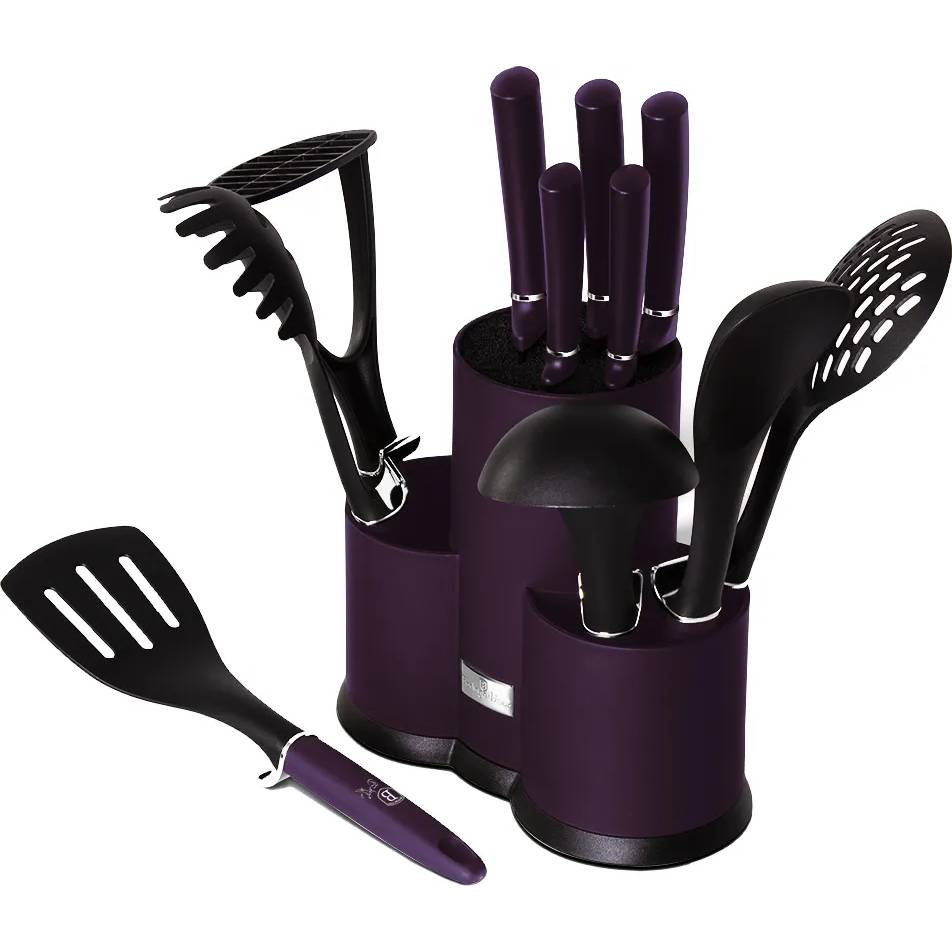 Набор ножей BERLINGER HAUS Purple Eclipse 12 пр (BH-6258A) Набор ножей BERLINGER HAUS Purple Eclipse 12 пр (BH-6258A) Количество ножей в наборе 5
