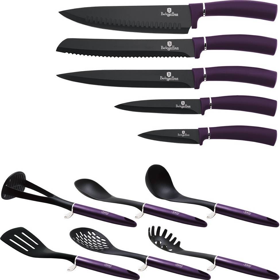 Набор ножей BERLINGER HAUS Purple Eclipse 12 пр (BH-6258A) Набор ножей BERLINGER HAUS Purple Eclipse 12 пр (BH-6258A) Японские ножи сантоку (поварской)