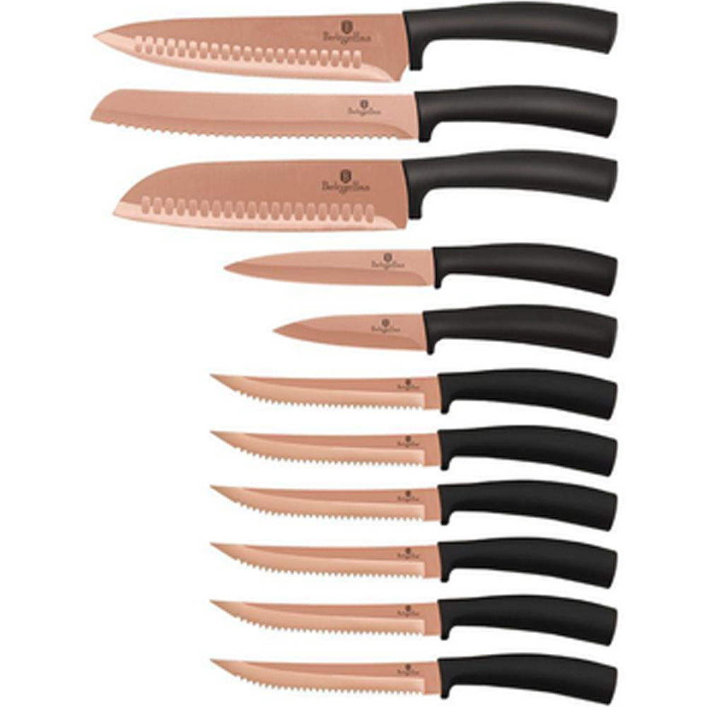 Набір ножів BERLINGER HAUS BH 2610 11 пр. Rose Gold Набір ножів BERLINGER HAUS BH 2610 11 пр. Rose Gold