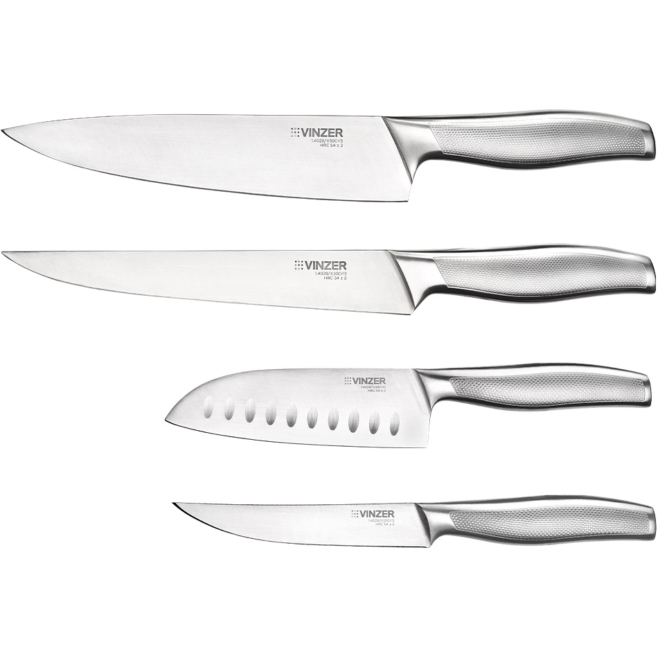 Набор ножей VINZER Legend 5 пр. (50116) Количество ножей в наборе 4