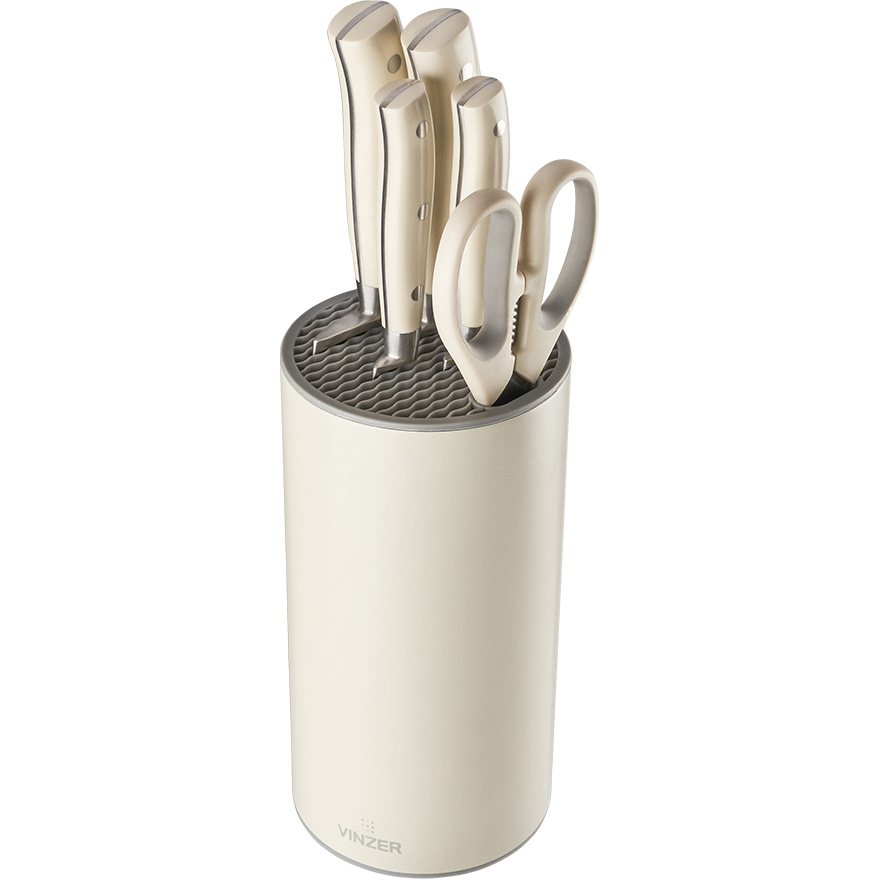 Набор ножей VINZER Ivory 6 пр. (50117) Количество ножей в наборе 4