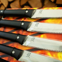 Набор ножей GEFU BBQ 4шт Black (89155)