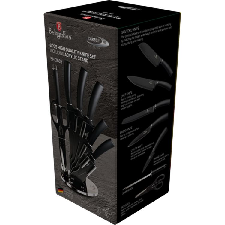 Набор ножей BERLINGER HAUS BH 2685 Японские ножи сантоку (поварской)