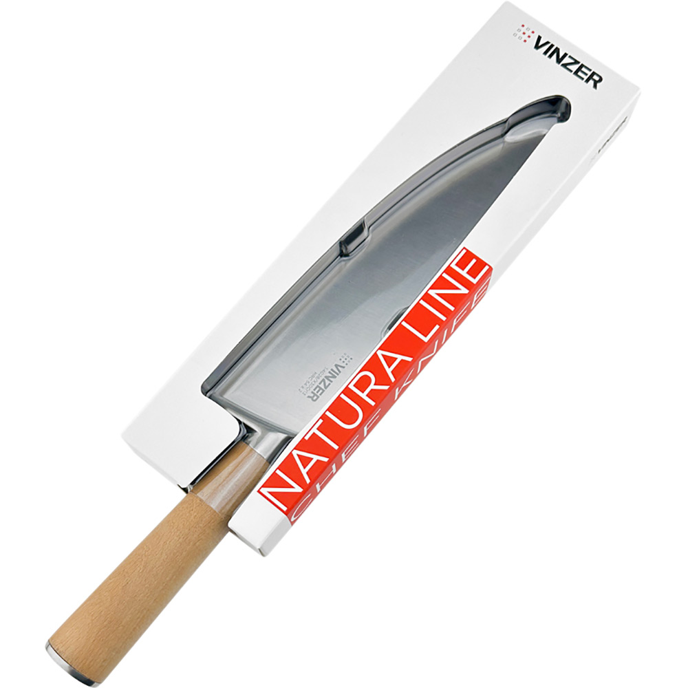 Нож VINZER Natura Line 19 см (50615) Материал клинка углеродистая сталь