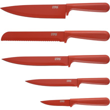 Набір ножів WINNINGSTAR ST-7804 5шт Red (WNNGS-ST-7804-RD)