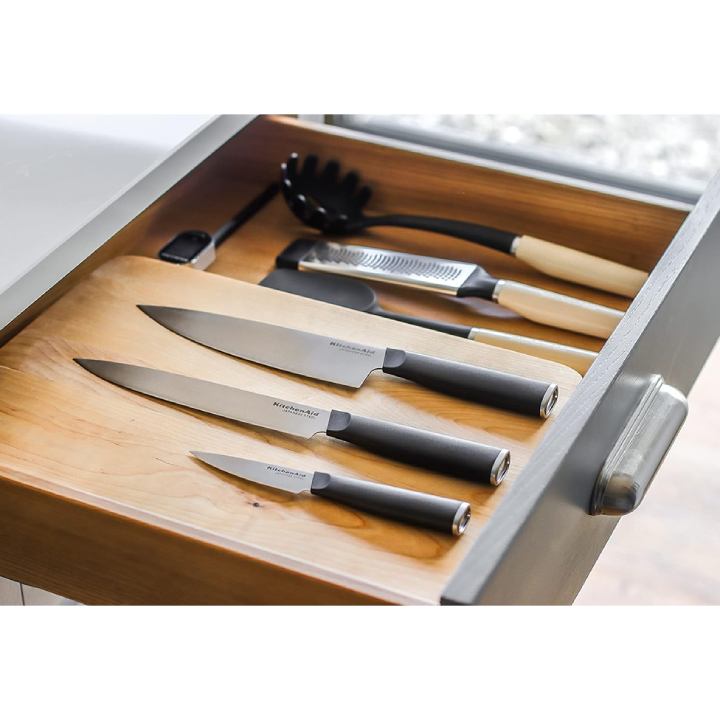 Зовнішній вигляд Набір ножів KITCHENAID Classic 3 пр. (KEG3PTHEOHOBA)