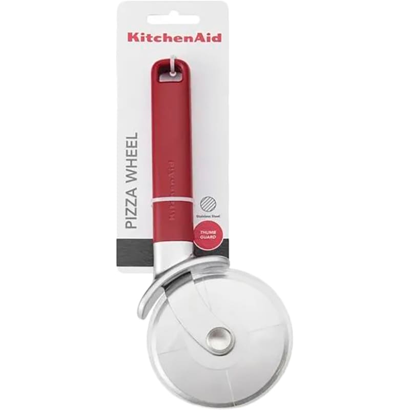 Ніж для піци KITCHENAID Classic 24,5 см Red (KHA113OHEREG) Заточка одностороння