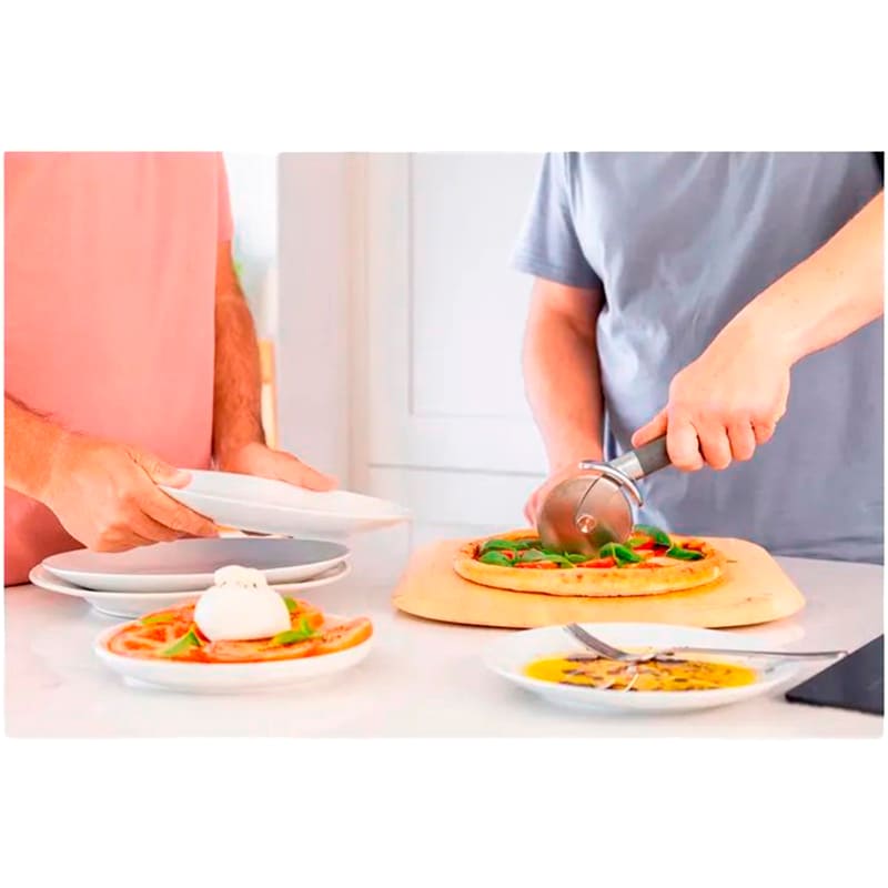 Ніж для піци KITCHENAID Classic 24,5 см Grey (KHA113OHCHGG) Заточка одностороння