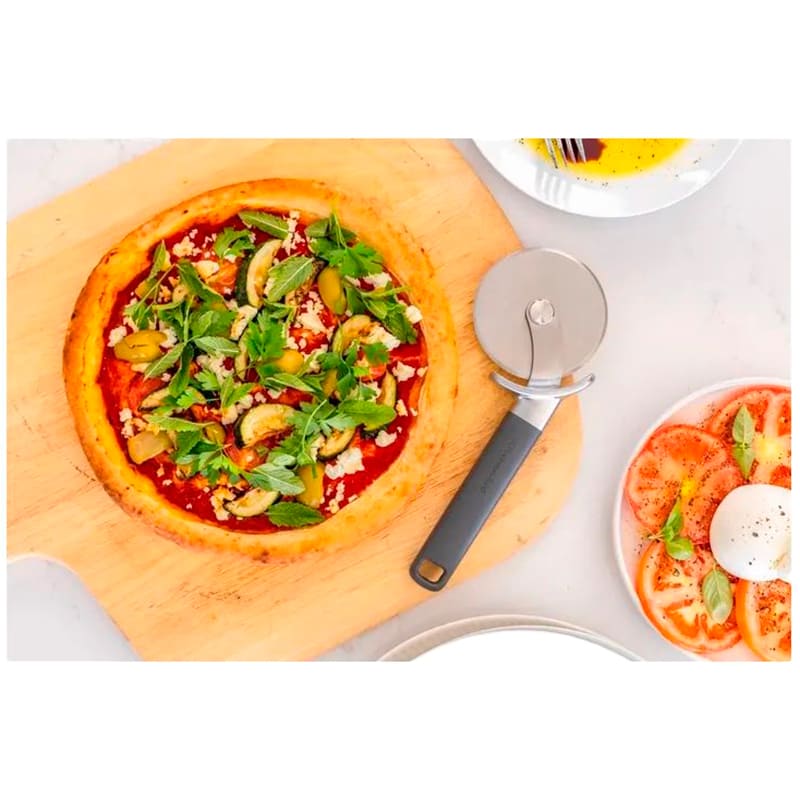 Зовнішній вигляд Ніж для піци KITCHENAID Classic 24,5 см Grey (KHA113OHCHGG)