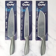 Ніж для м'яса GUSTO GT-4003-2 Сіра перлина 20,3 см