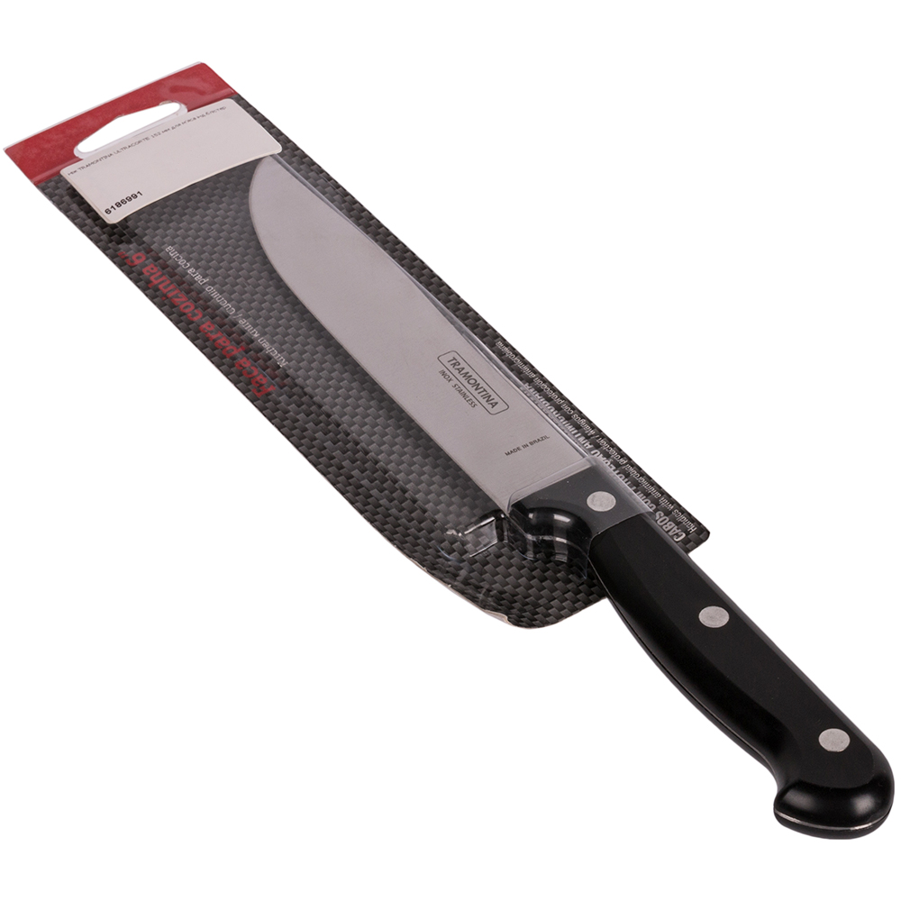 Нож для мяса TRAMONTINA Ultracorte 15.2 см (23856/106) Заточка двусторонняя