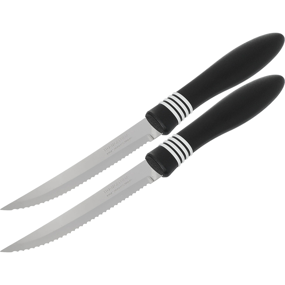 Набор ножей TRAMONTINA Cor&Cor 12.7 см Black 2 пр (23450/205)