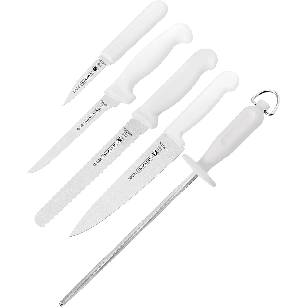 Набор ножей TRAMONTINA Profissional Master Chefs 6 пр (24699/816) Количество ножей в наборе 4