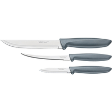 Набор ножей TRAMONTINA PLENUS 3 шт (23498/613) Grey