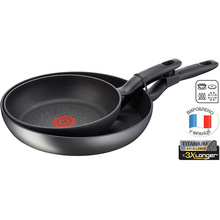 Набір сковорідок TEFAL Hard titanium 21 см+28 см (C6929072 )
