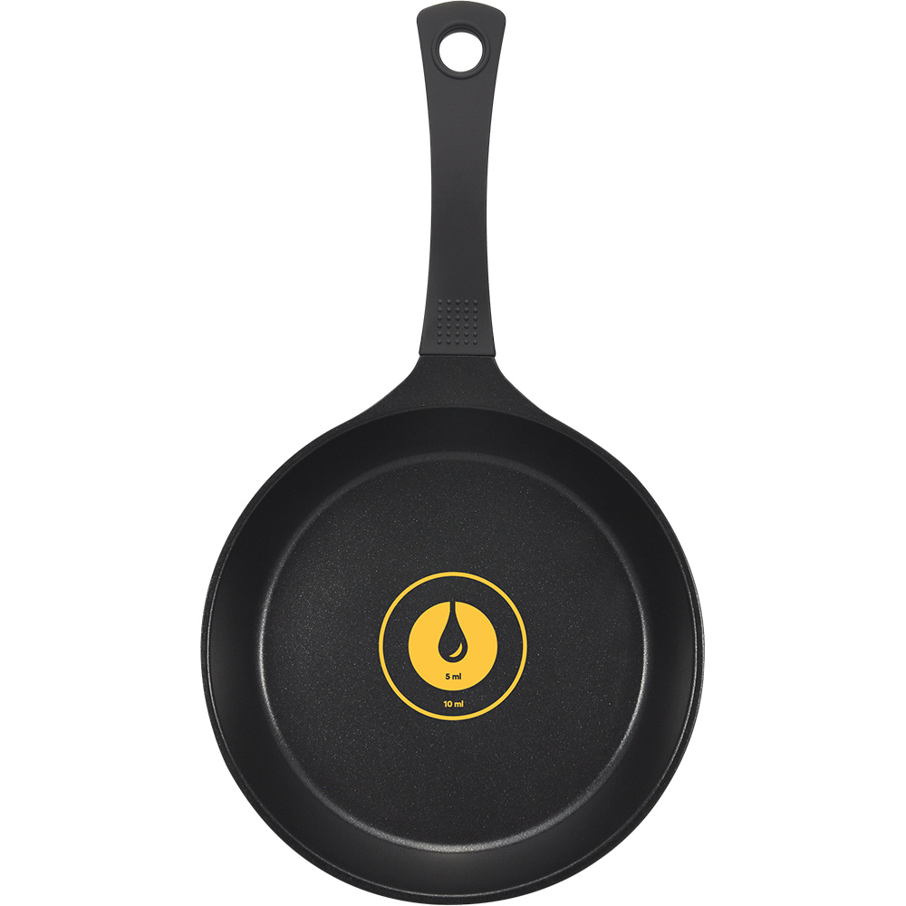 Сковорода с крышкой RINGEL Prime 26 см Black (RG-1121-26) Высота борта 5.5