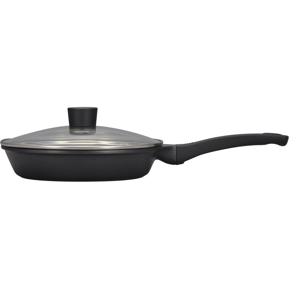 Сковорода с крышкой RINGEL Prime 26 см Black (RG-1121-26) Диаметр 26