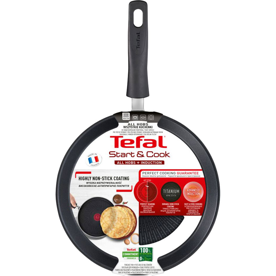 Фото Сковорода для млинців TEFAL Start&Cook 25 см Black (C2723853)