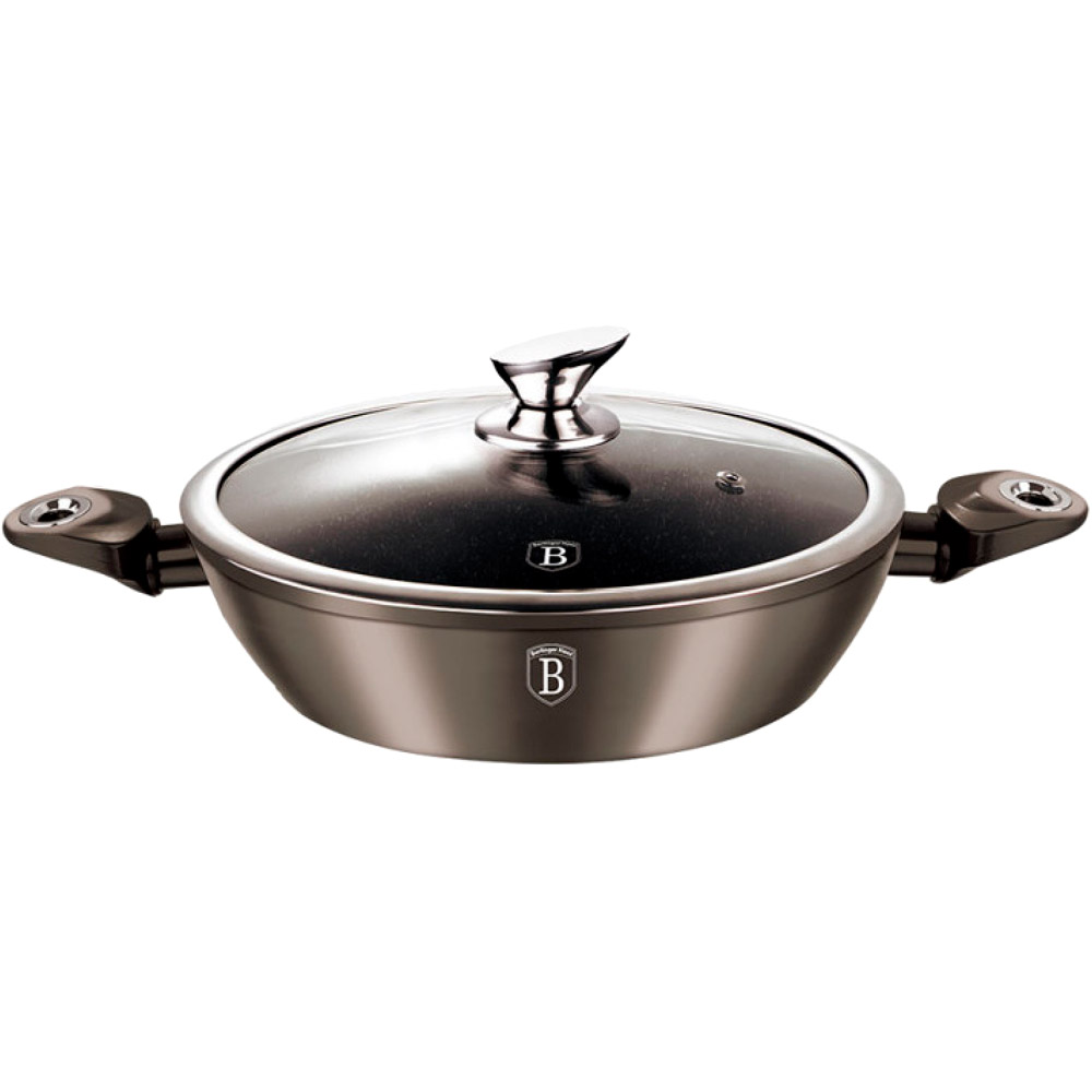 

Сотейник Berlinger Haus с крышкой 2.3 л (BH 1240N), Сотейник з кришкою 2,3 л (O24х6,5 см) BH 1240N