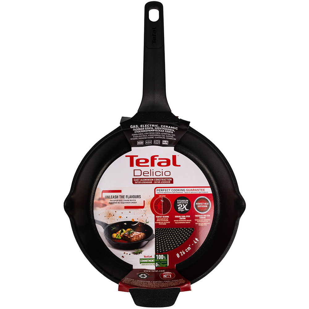 Зовнішній вигляд Пательня TEFAL Delicio 26 см (E2320574)