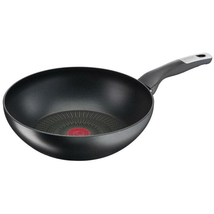 Сковорода Вок TEFAL Unlimited 28 см Black (G2551972)